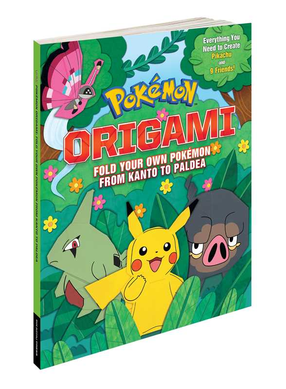 Pokémon Origami: Fold Your Own Pokémon from Kanto to Paldea by Pikachu Press