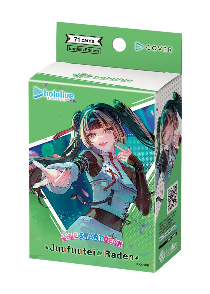 Hololive Live Start Deck - Juufuutei Raden