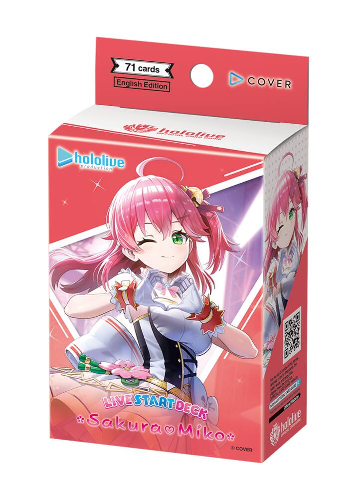 Hololive Live Start Deck - Sakura Miko