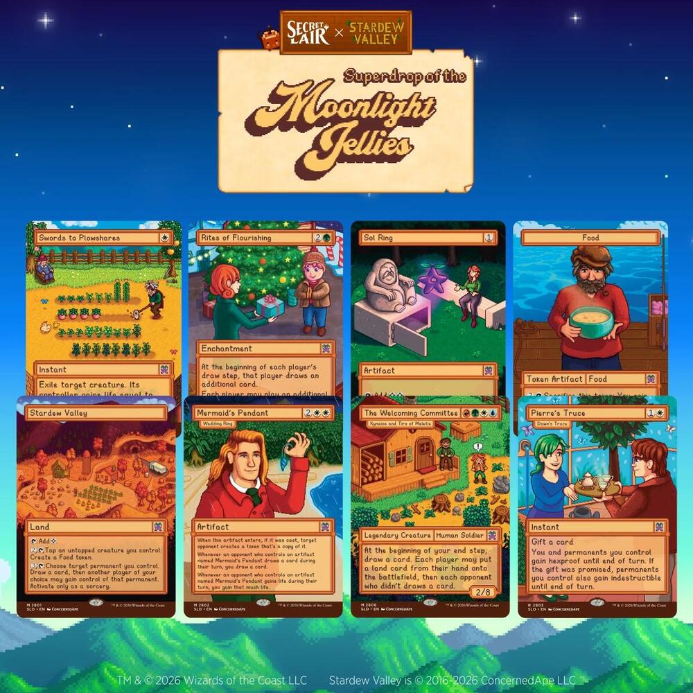 Magic the Gathering: Secret Lair - Welcome to Stardew Valley