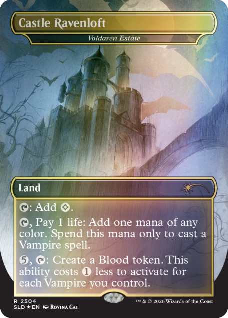 Magic the Gathering: Secret Lair Drop Series - Strahd's Decent - FOIL