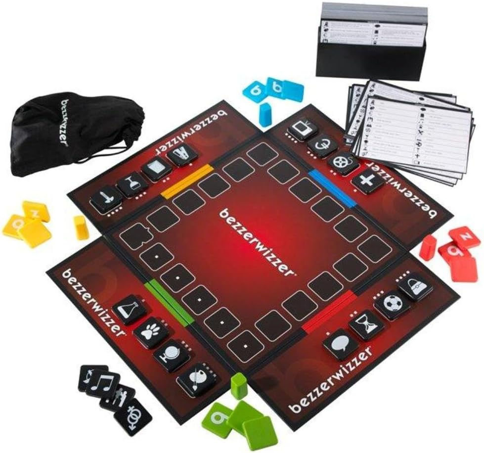 Juego de mesa de trivia BEZZERWIZZER (usado)