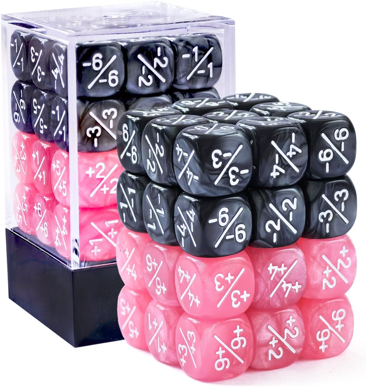 +1/-1 incrementing Dice Cube 36 count