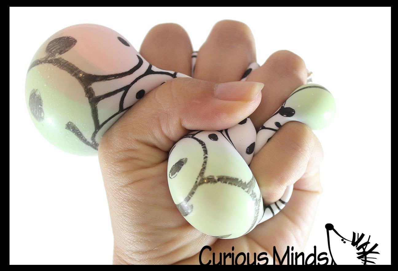 Nee-Doh Press-Doh Blank Black and White Color Changing Soft