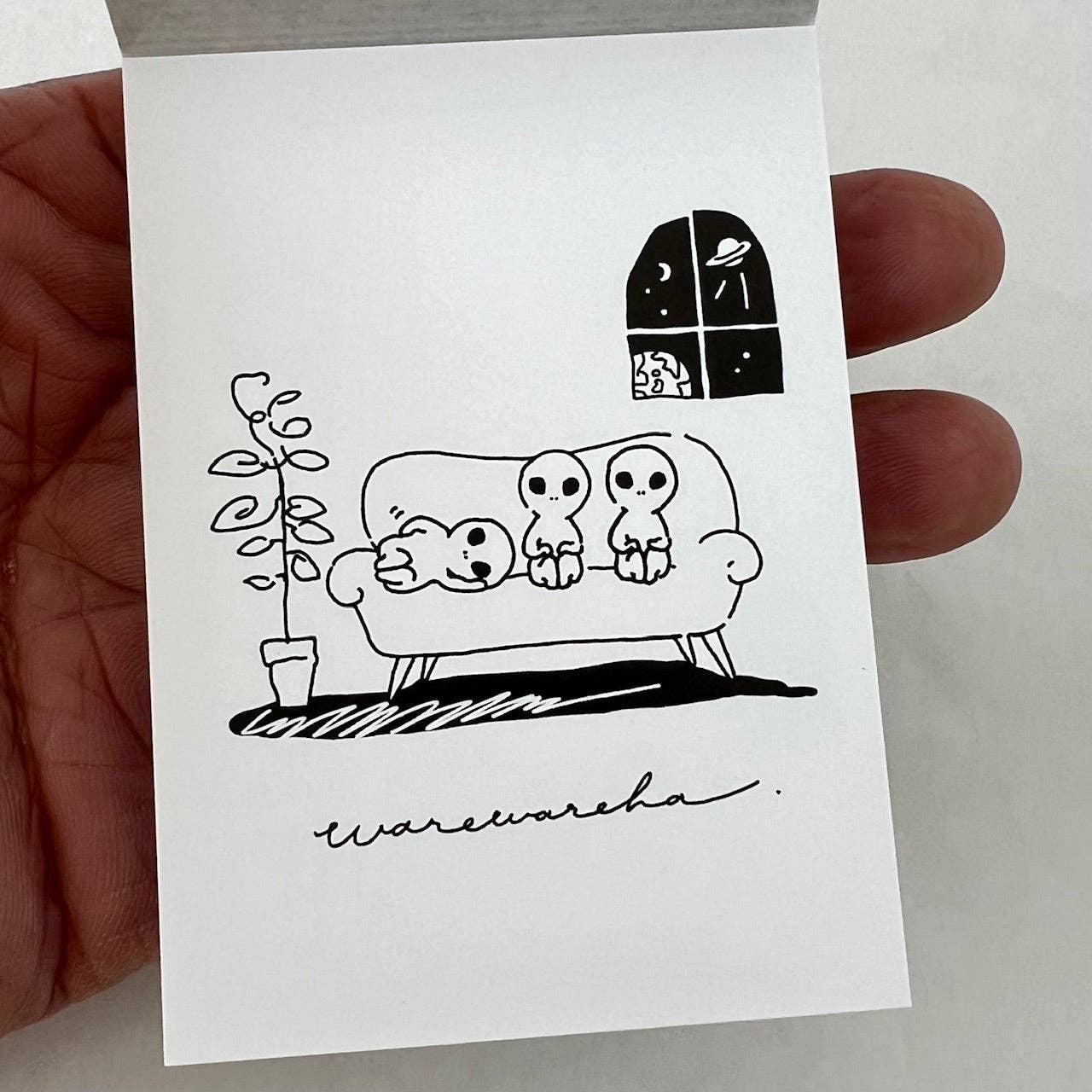 Mini bloc de notas CRUX Relax Aliens-10