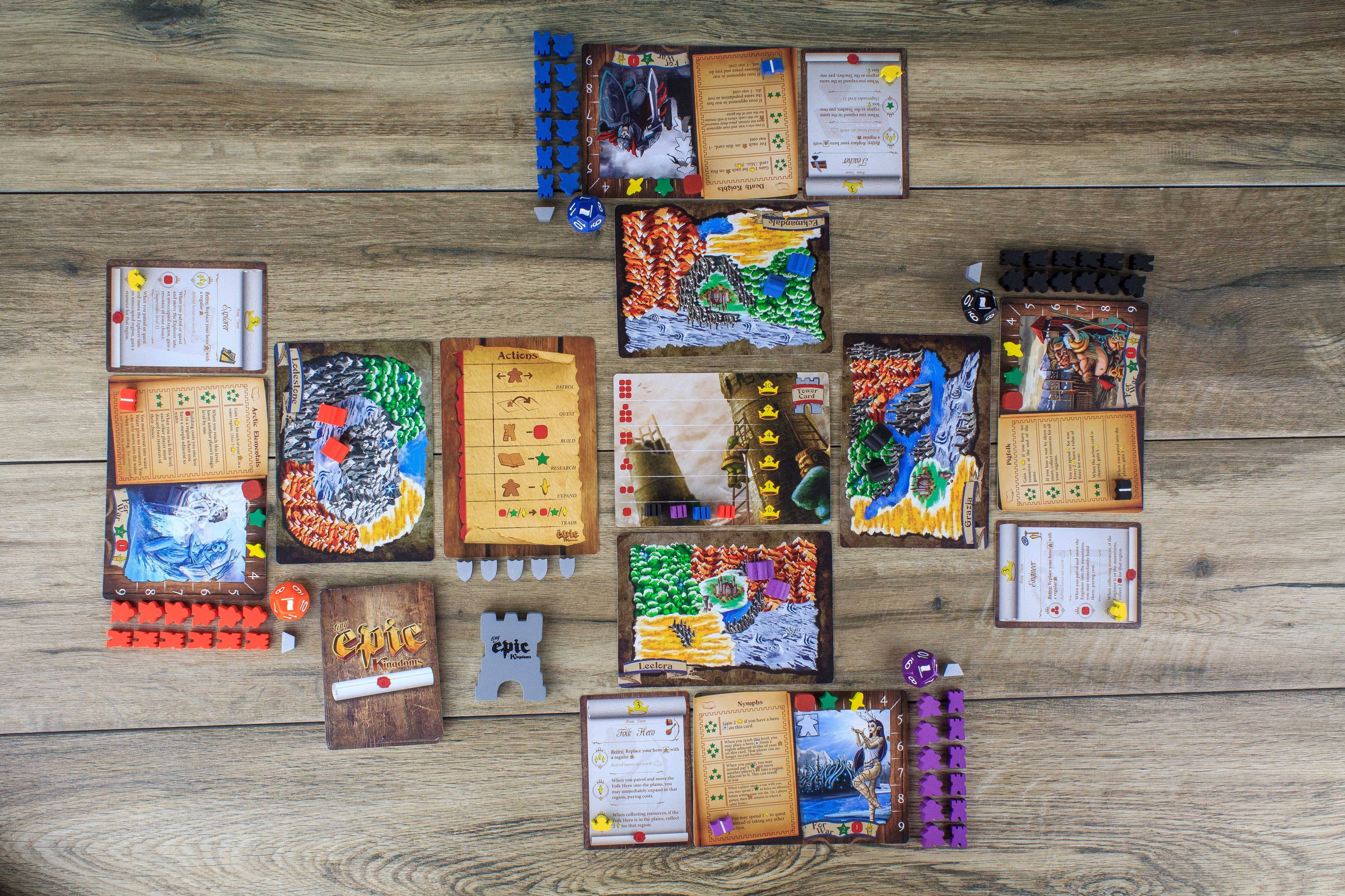 Tiny Epic Kingdoms: Heroes' Call Expansion