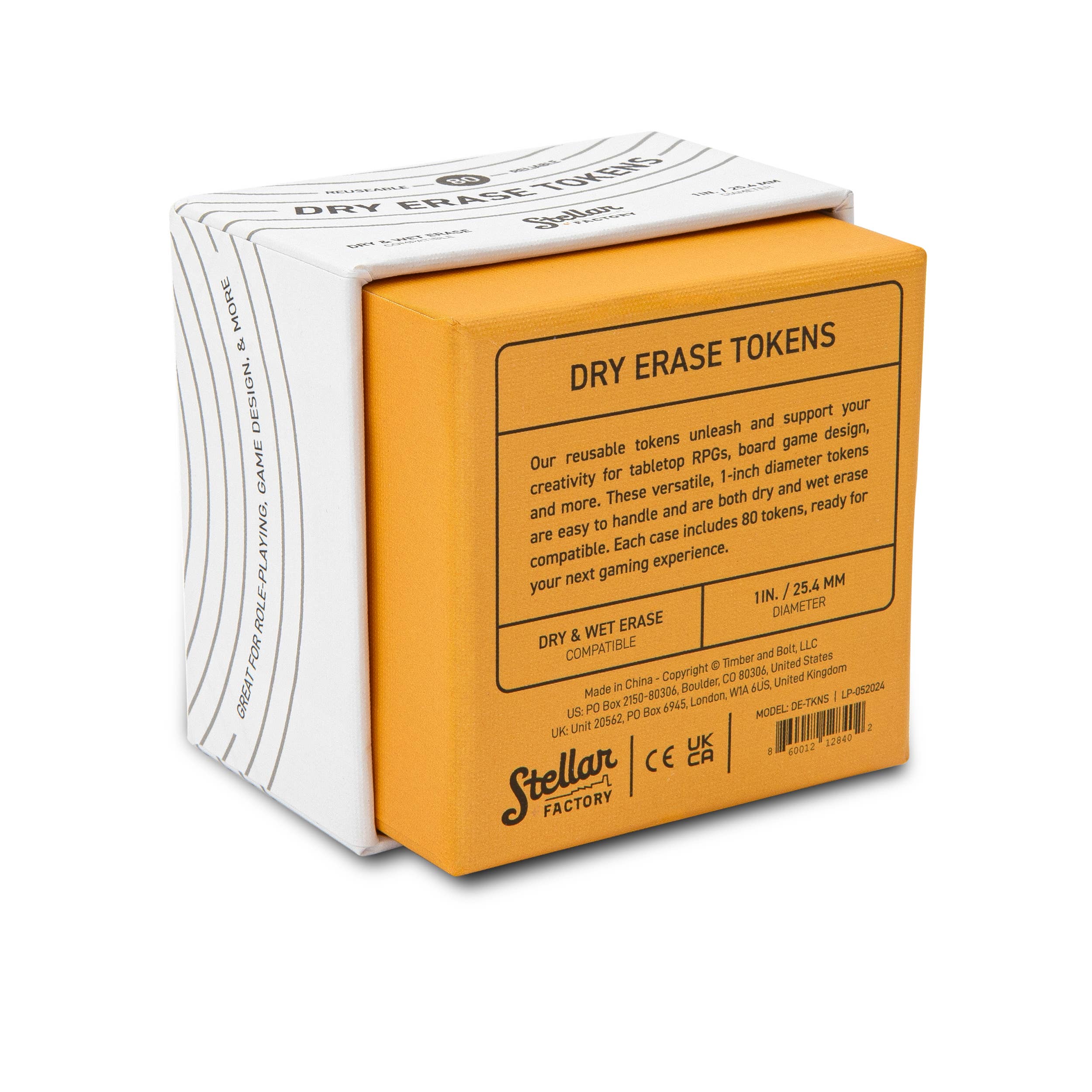 Dry Erase Tokens: Reusable for DIY, Game Design, and RPGs