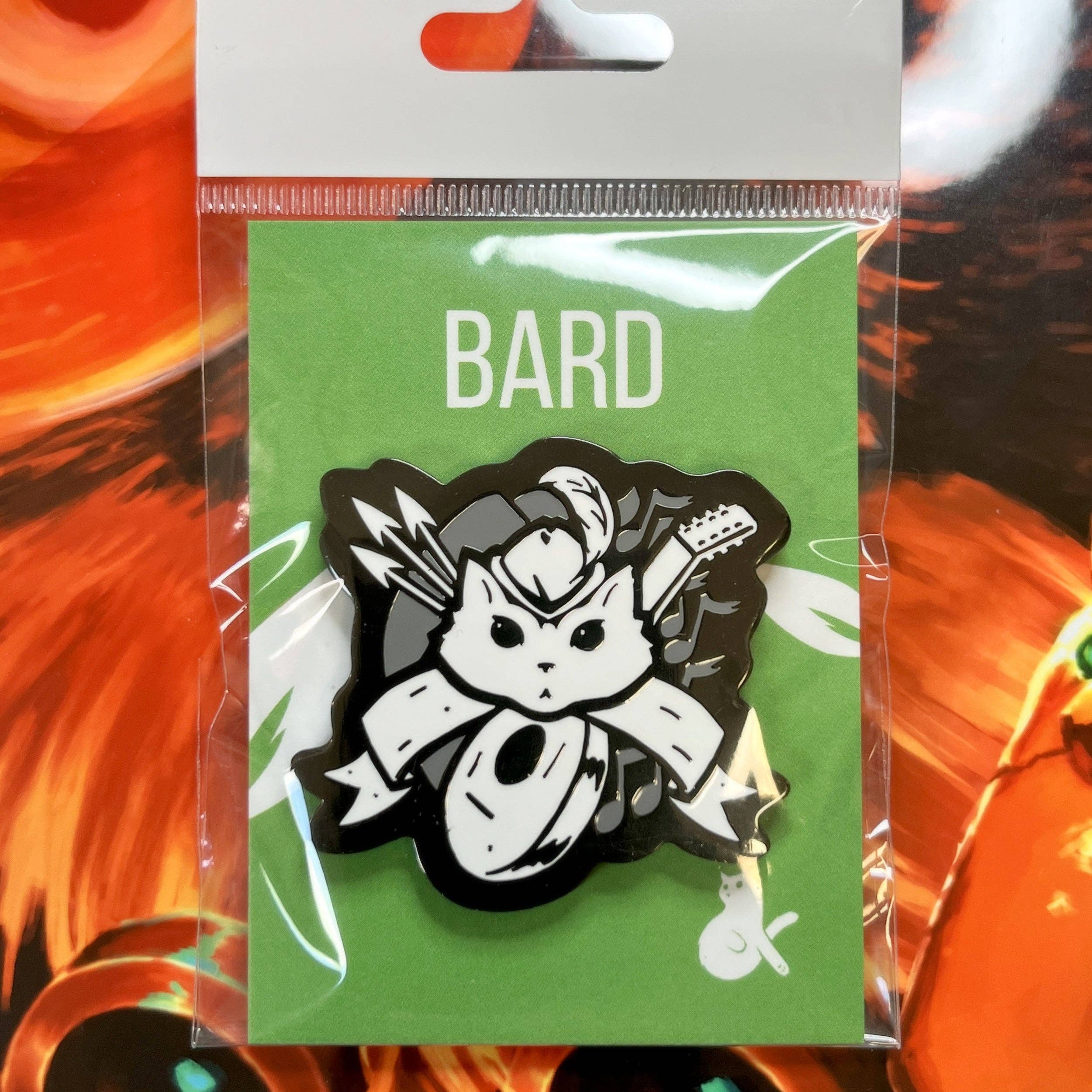Pin de esmalte de bardo