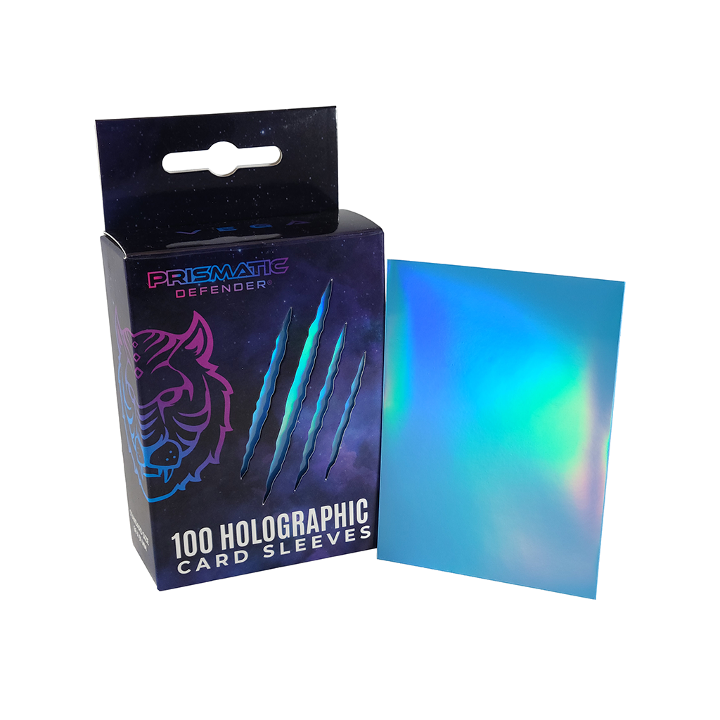 Prismatic Defender: Holographic Card Sleeves - Standard Size - 3 Foil Designs