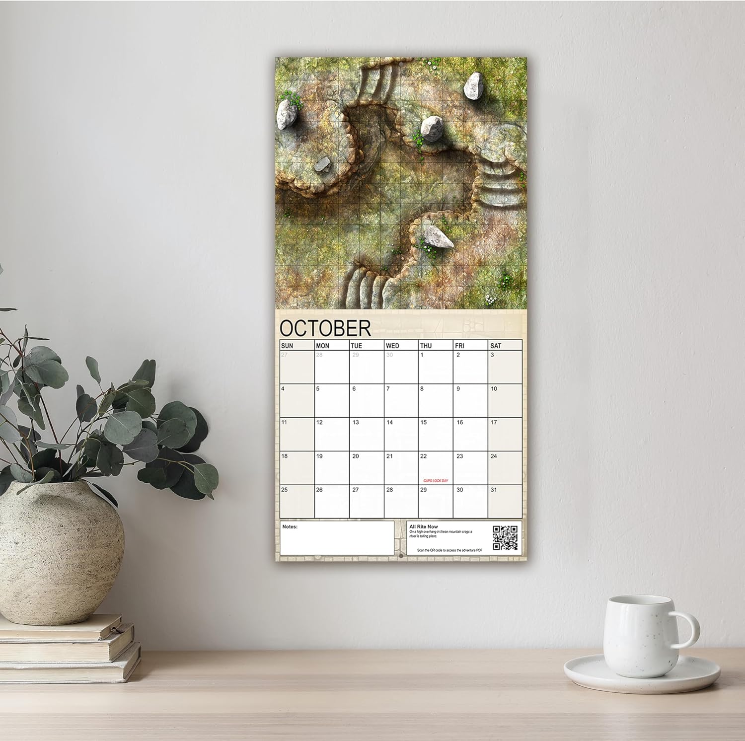 Calendar of Many Adventures 2026