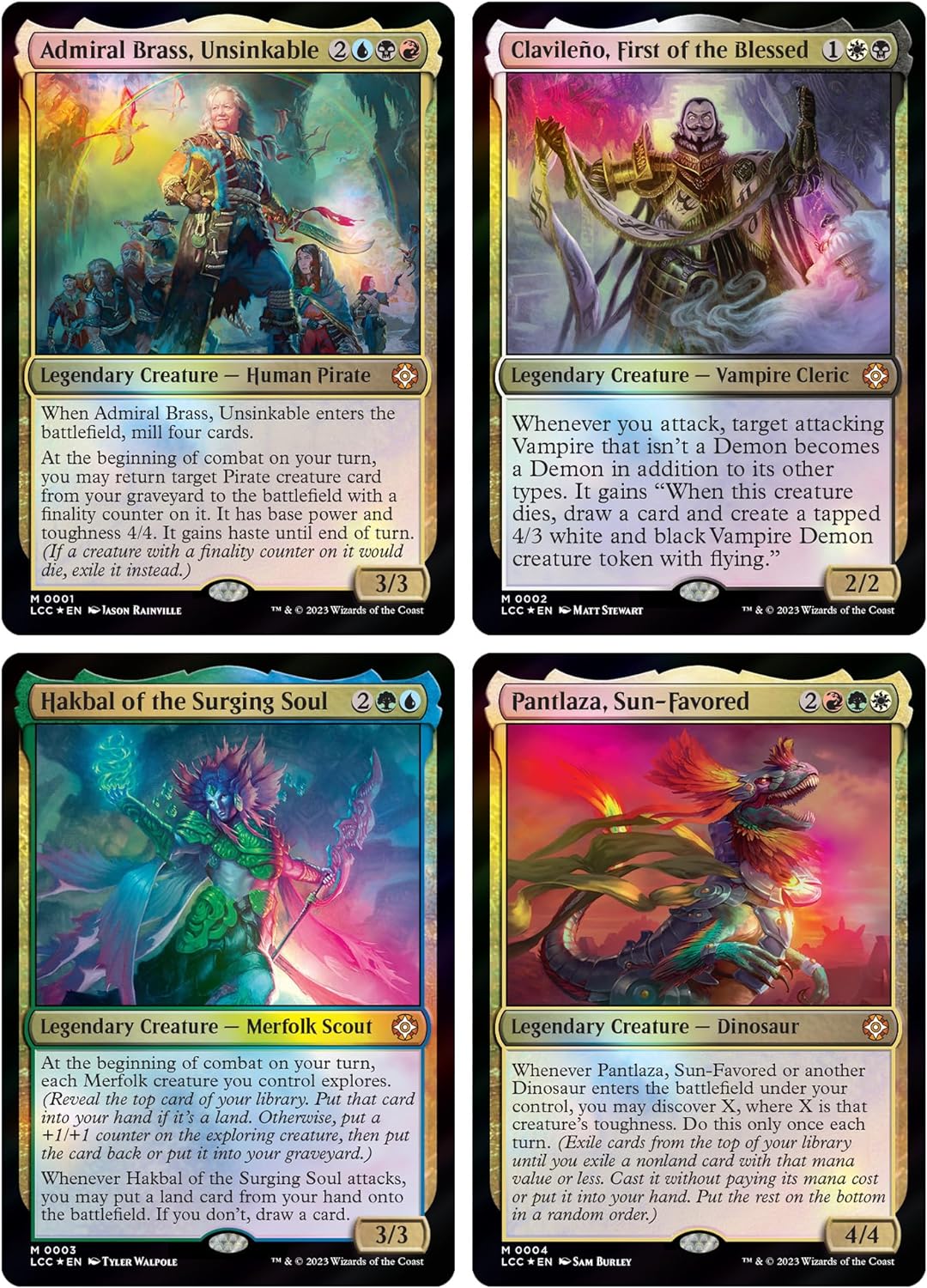 Magic: The Gathering - Mazo de comandante de las Cavernas Perdidas de Ixalan