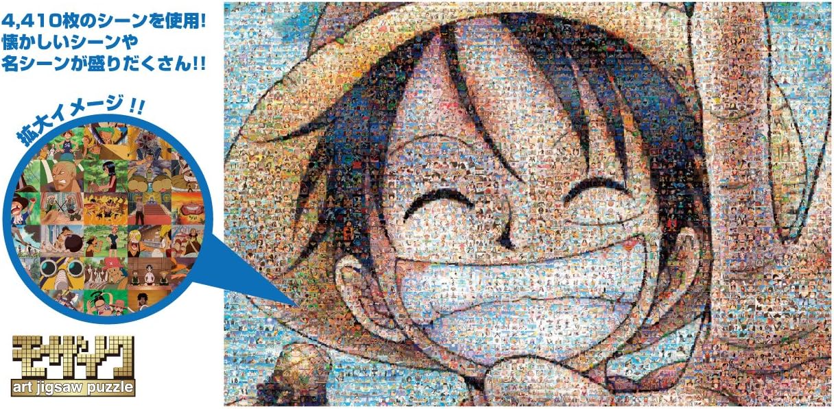 One Piece Mosaic Art Puzzle 1000
