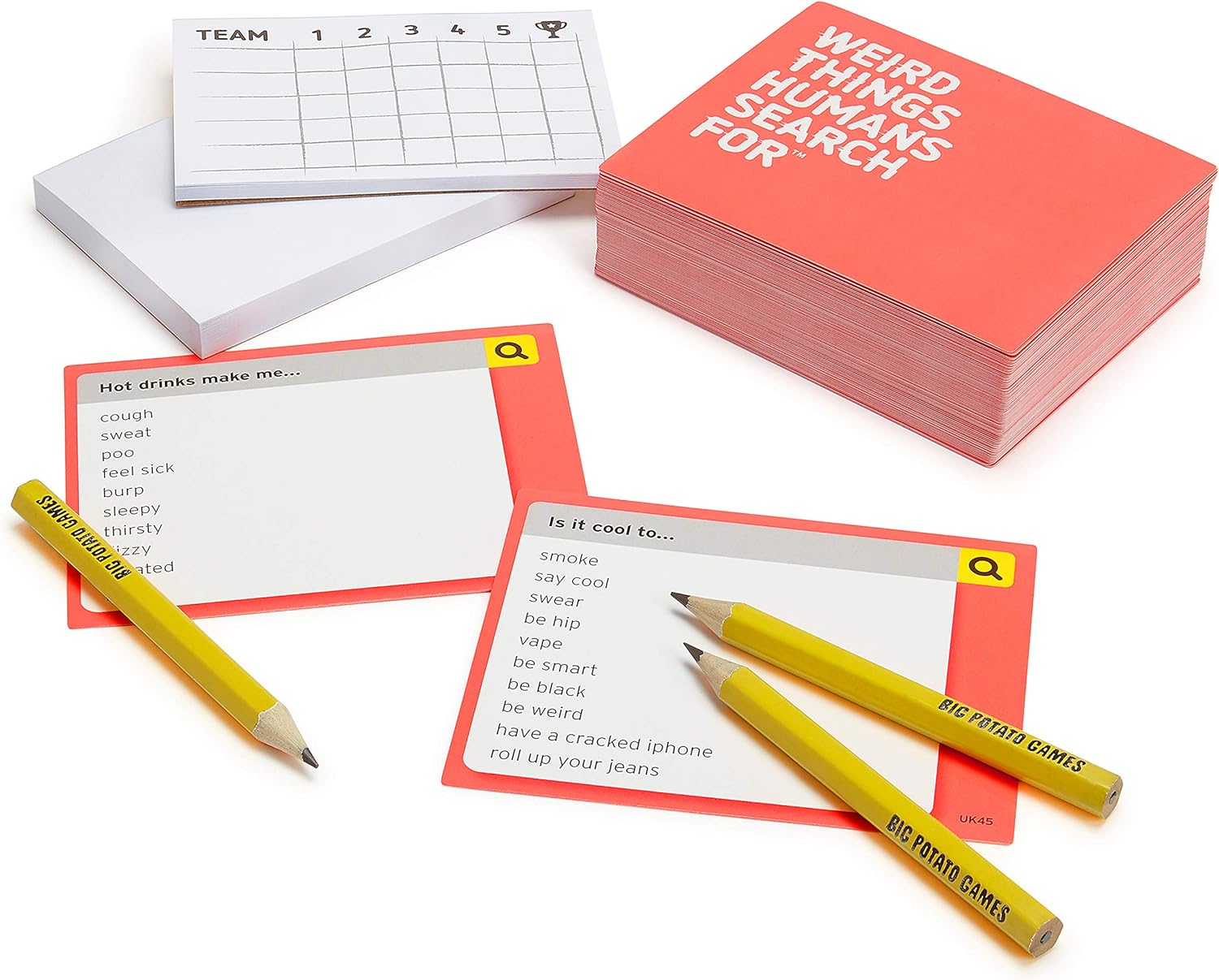 Un juego sobre cosas raras que buscan los humanos