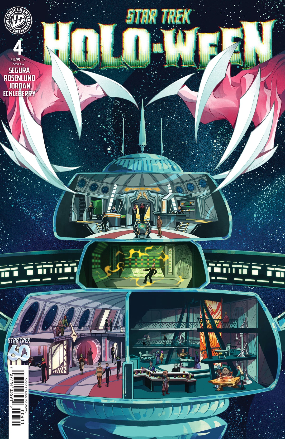 Star Trek: Holo Ween II #4 Portada A (Rosenlund)