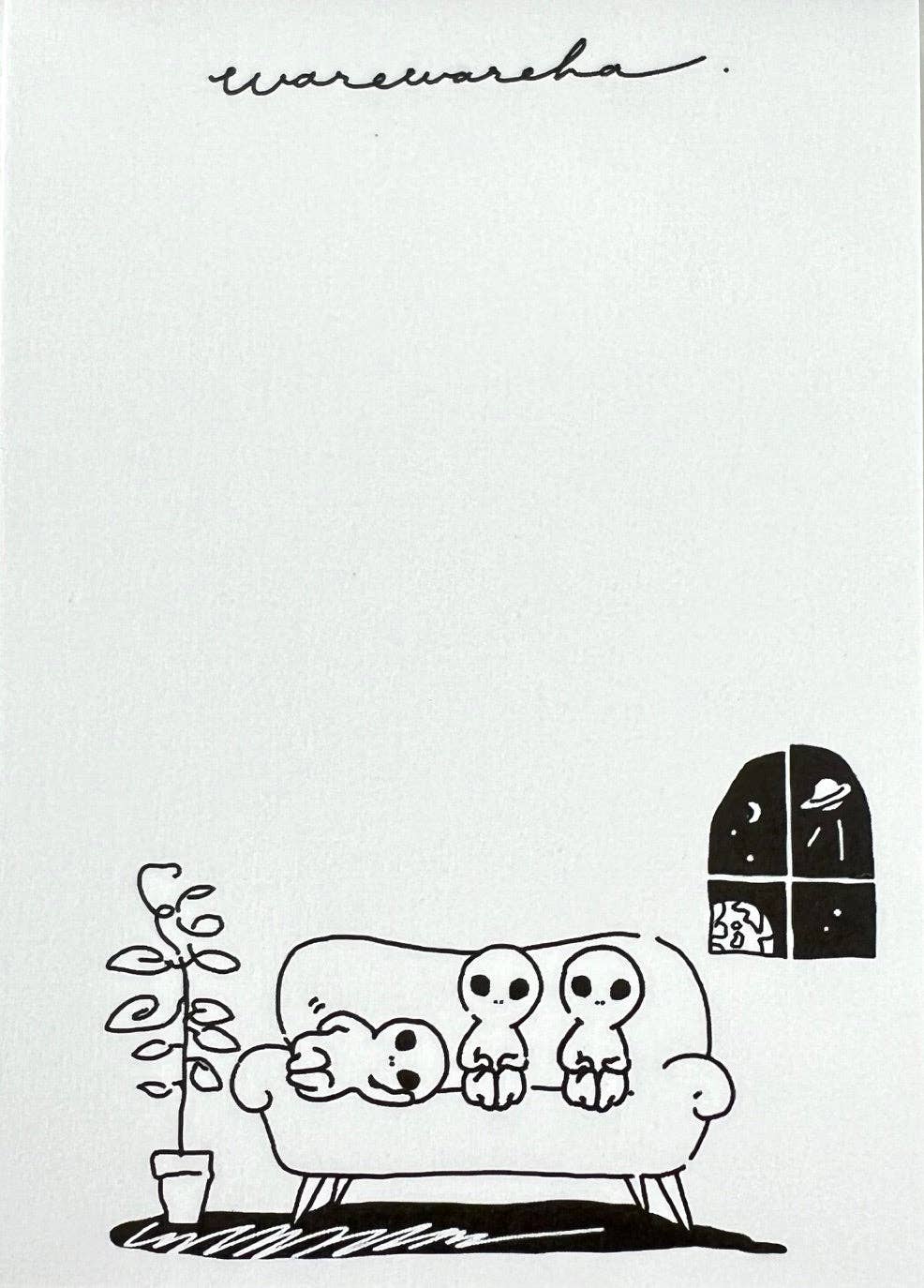 Mini bloc de notas CRUX Relax Aliens-10