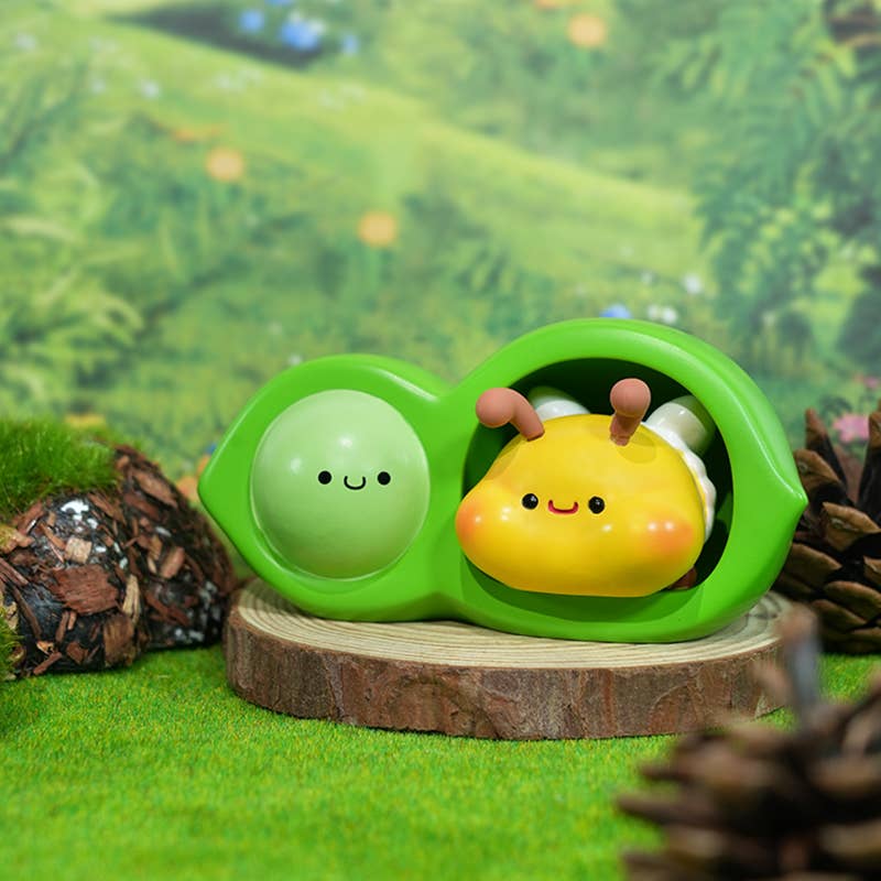 Caja ciega de 6 figuras de abejas