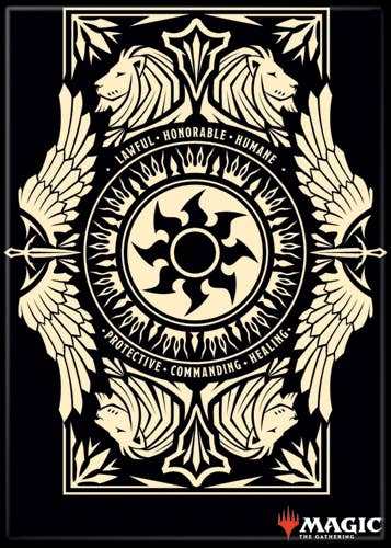 Magic the Gathering White Plains Mana Magnet 2.5" x 3.5"