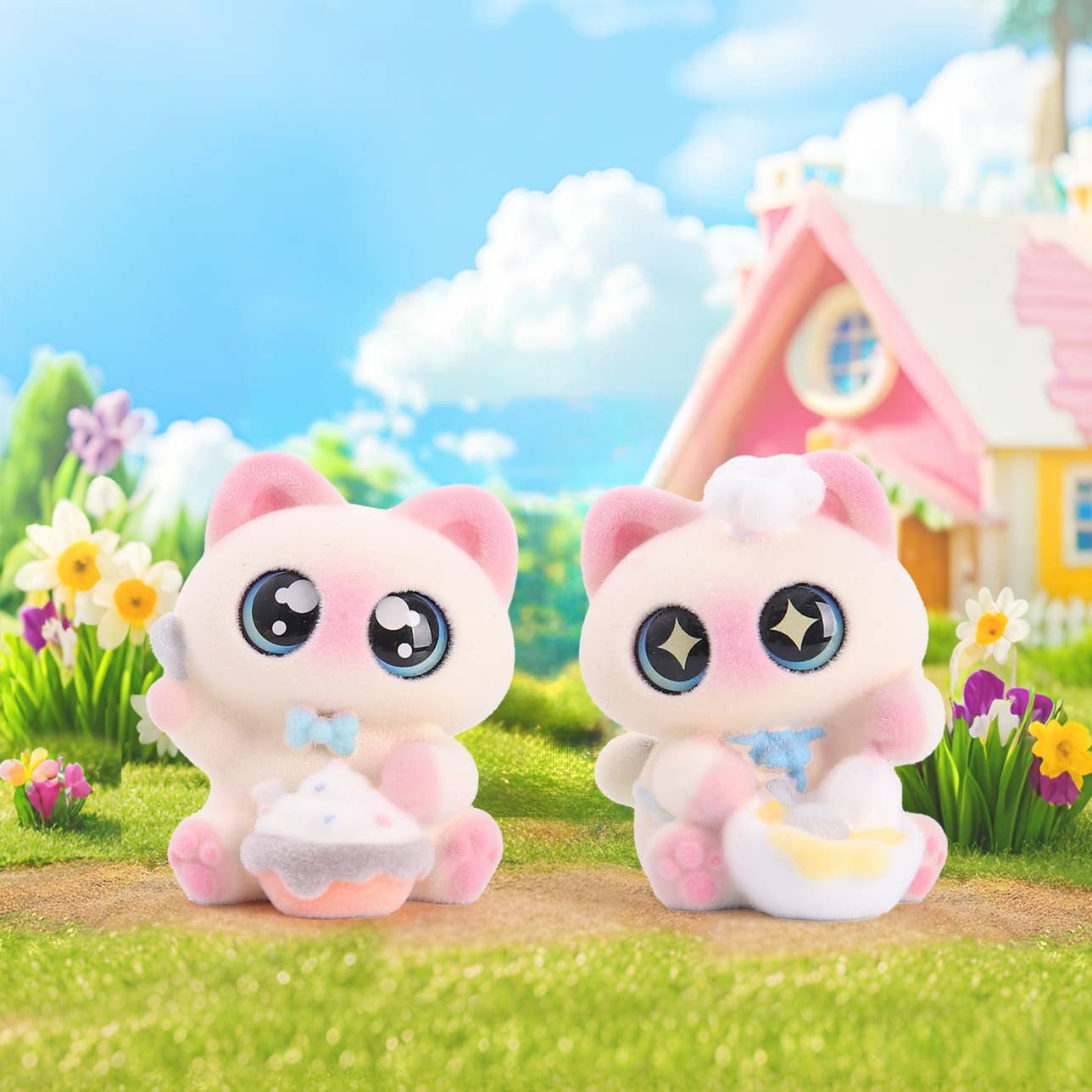 Siamese Big Eye Cat Blind Box-12