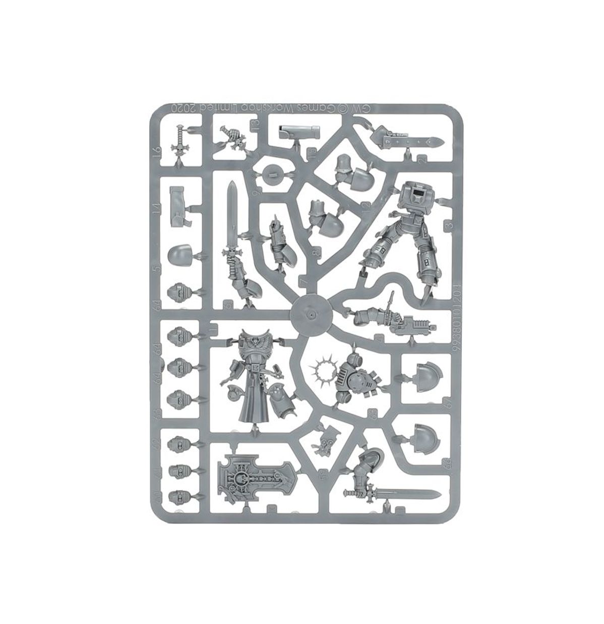 Warhammer 40K: Marines Espaciales Veteranos de la Guardia de la Hoja