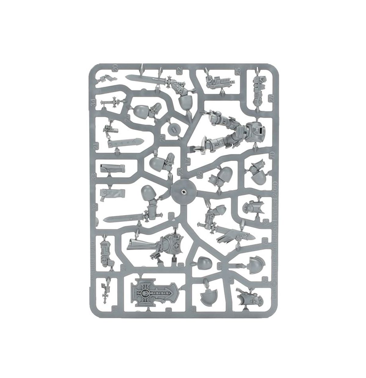 Warhammer 40K: Marines Espaciales Veteranos de la Guardia de la Hoja