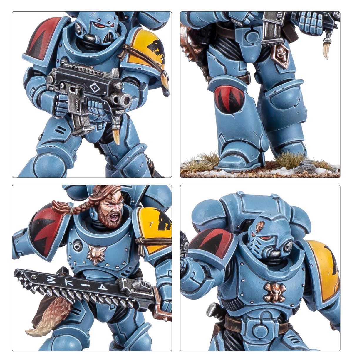 Cazadores Grises de los Lobos Espaciales de Warhammer 40000