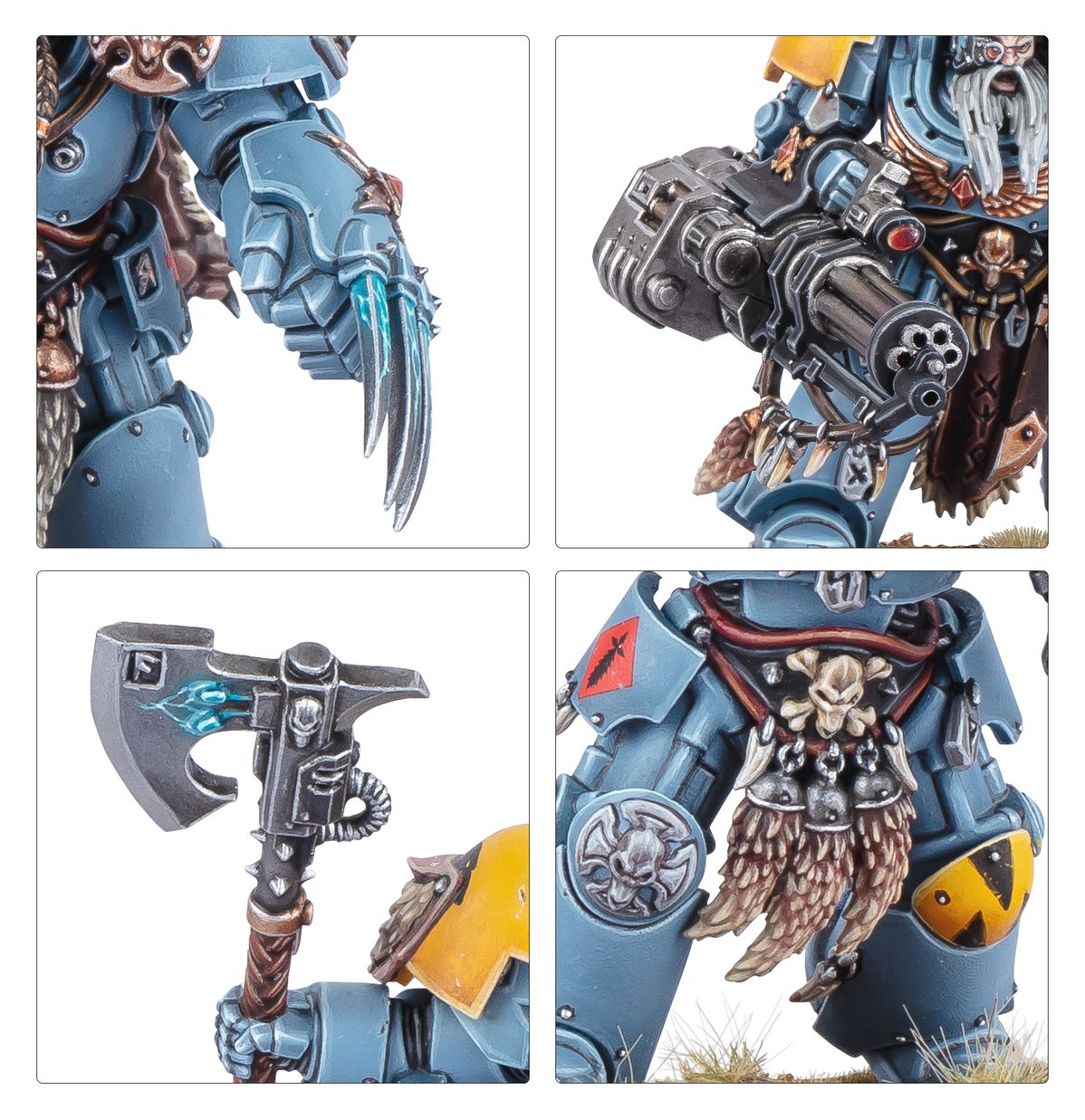 Warhammer 40000 Space Wolves Wolf Guard Terminators