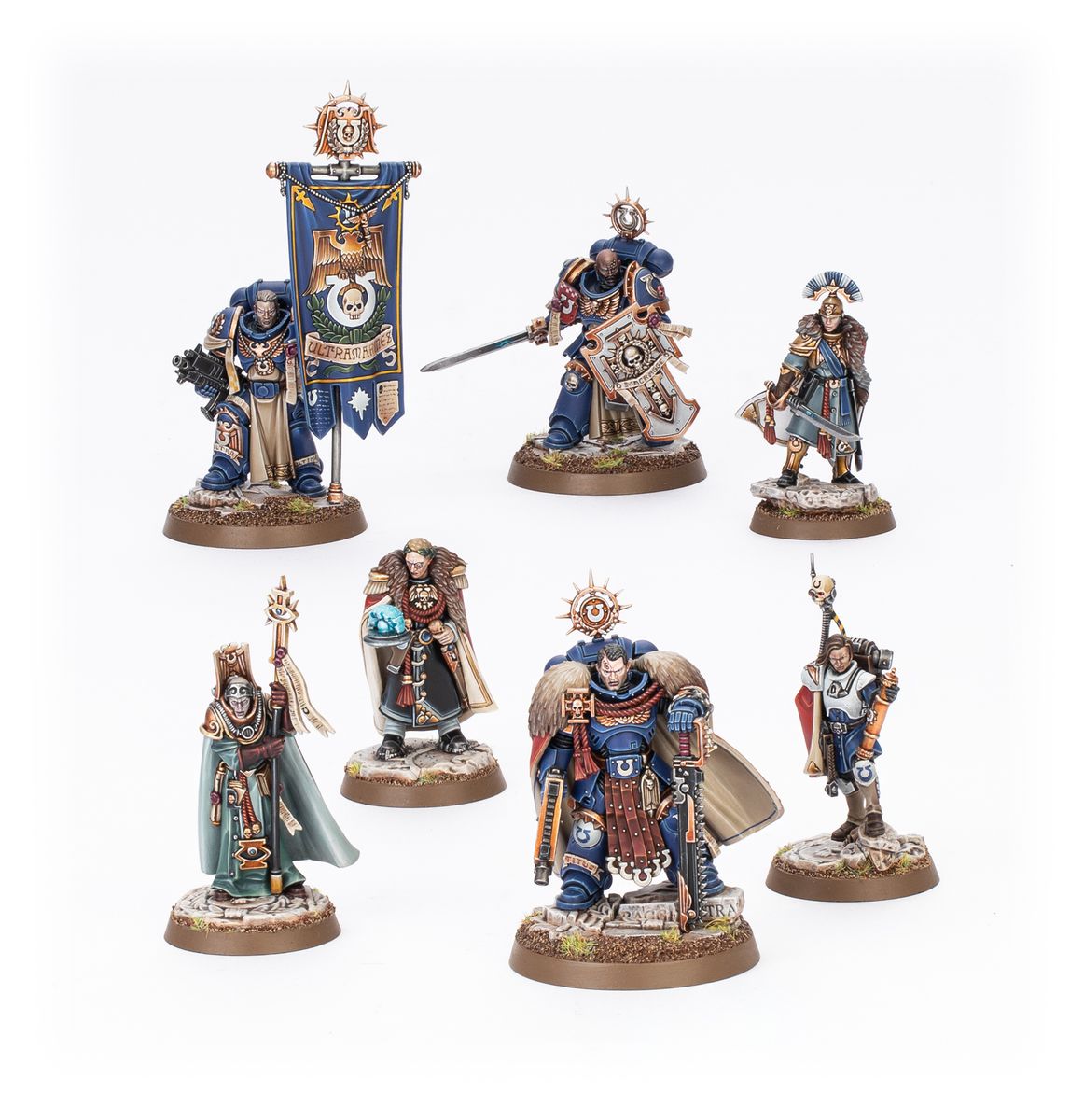 Warhammer 40000 Captain Titus and The Wardens of Ultramar