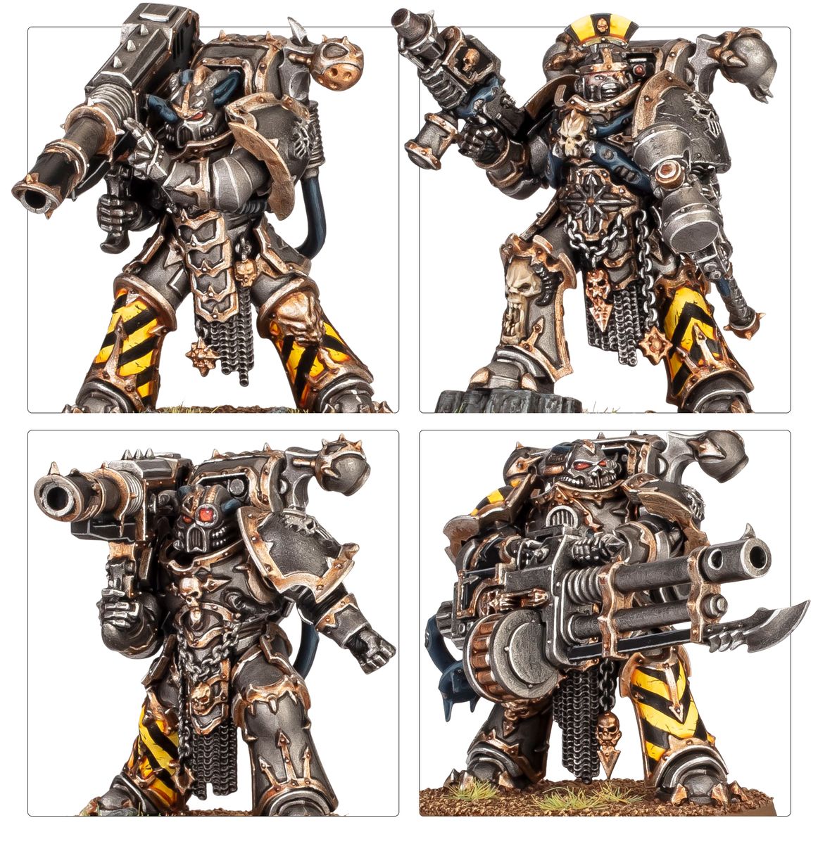 Warhammer 40k: Combat Patrol - Chaos space Marines IRON WARRIORS