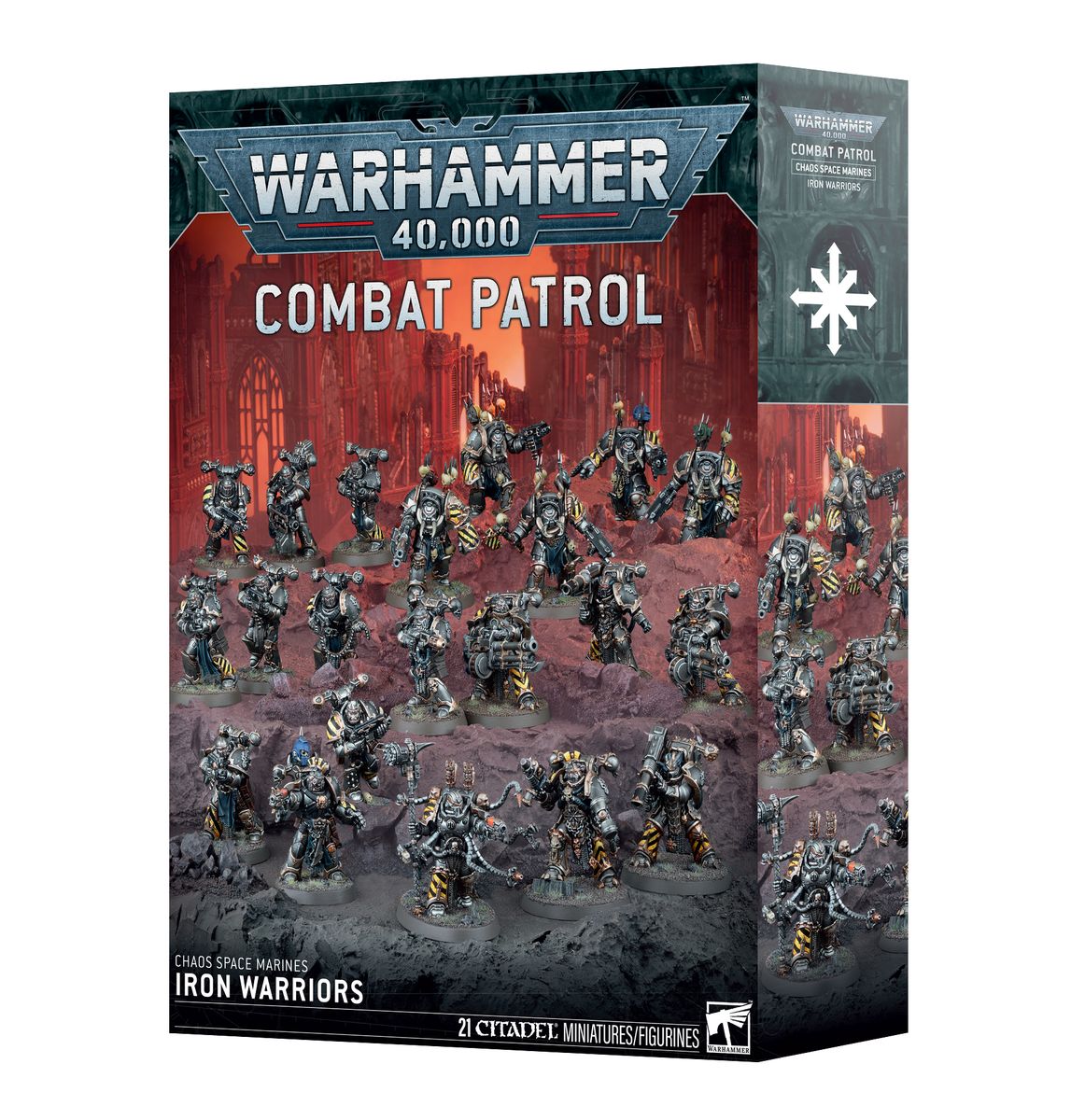 Warhammer 40k: Combat Patrol - Chaos space Marines IRON WARRIORS