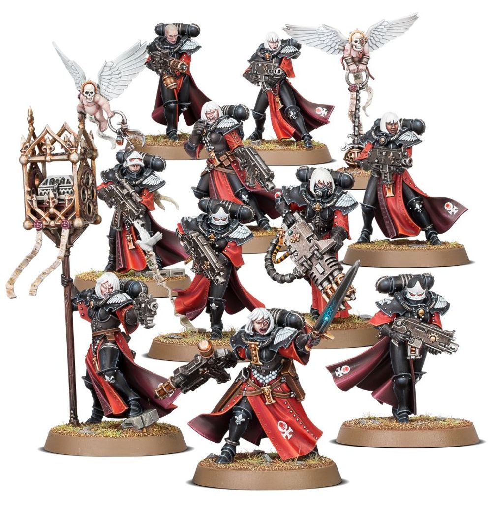 Warhammer 40000: ADEPTA SORORITAS: BATTLE SISTERS SQUAD