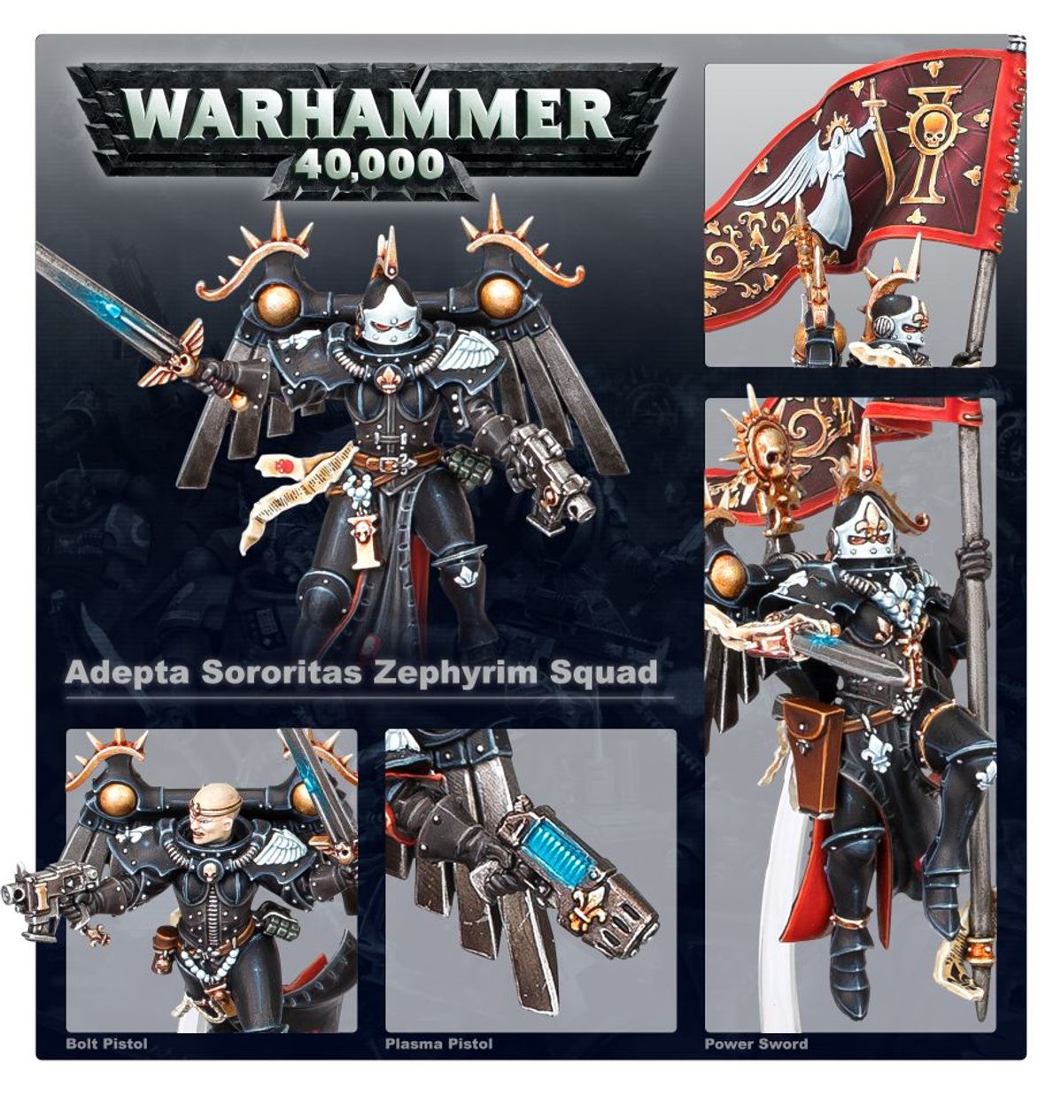 Warhammer 40000: Adepta Sororitas Seraphim Squad