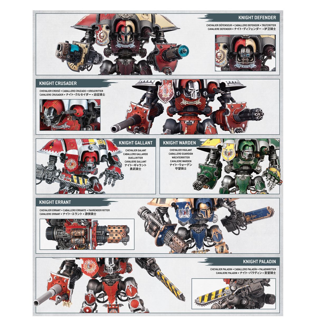 Warhammer 40000 Imperial Knights Knight Questoris