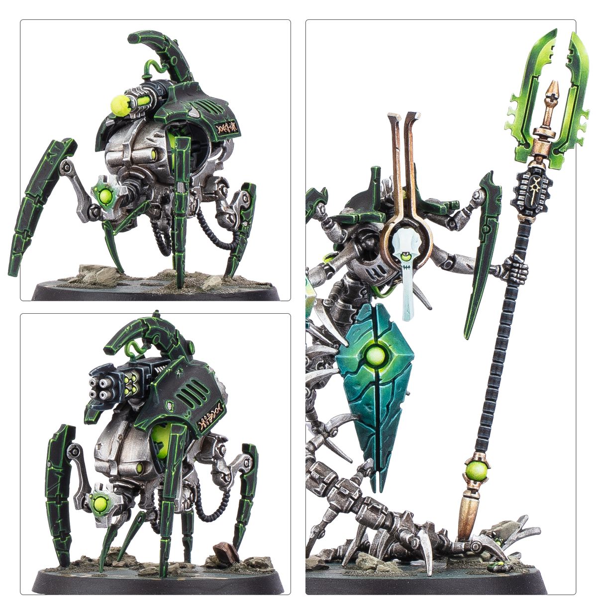 Warhammer 40000 Kill Team Canoptek Circle Unsleeping Necron Sentinels