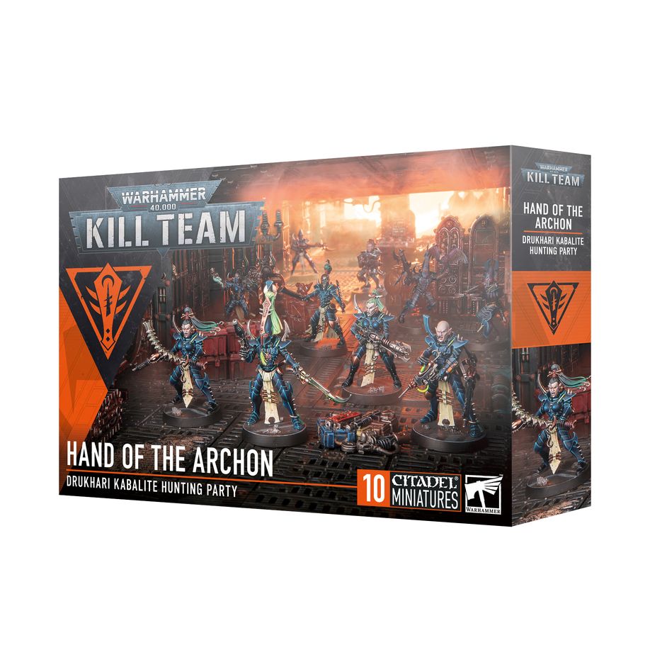 Warhammer 40000 Kill Team: Mano del Arconte Grupo de Caza de la Cábala Drukhari