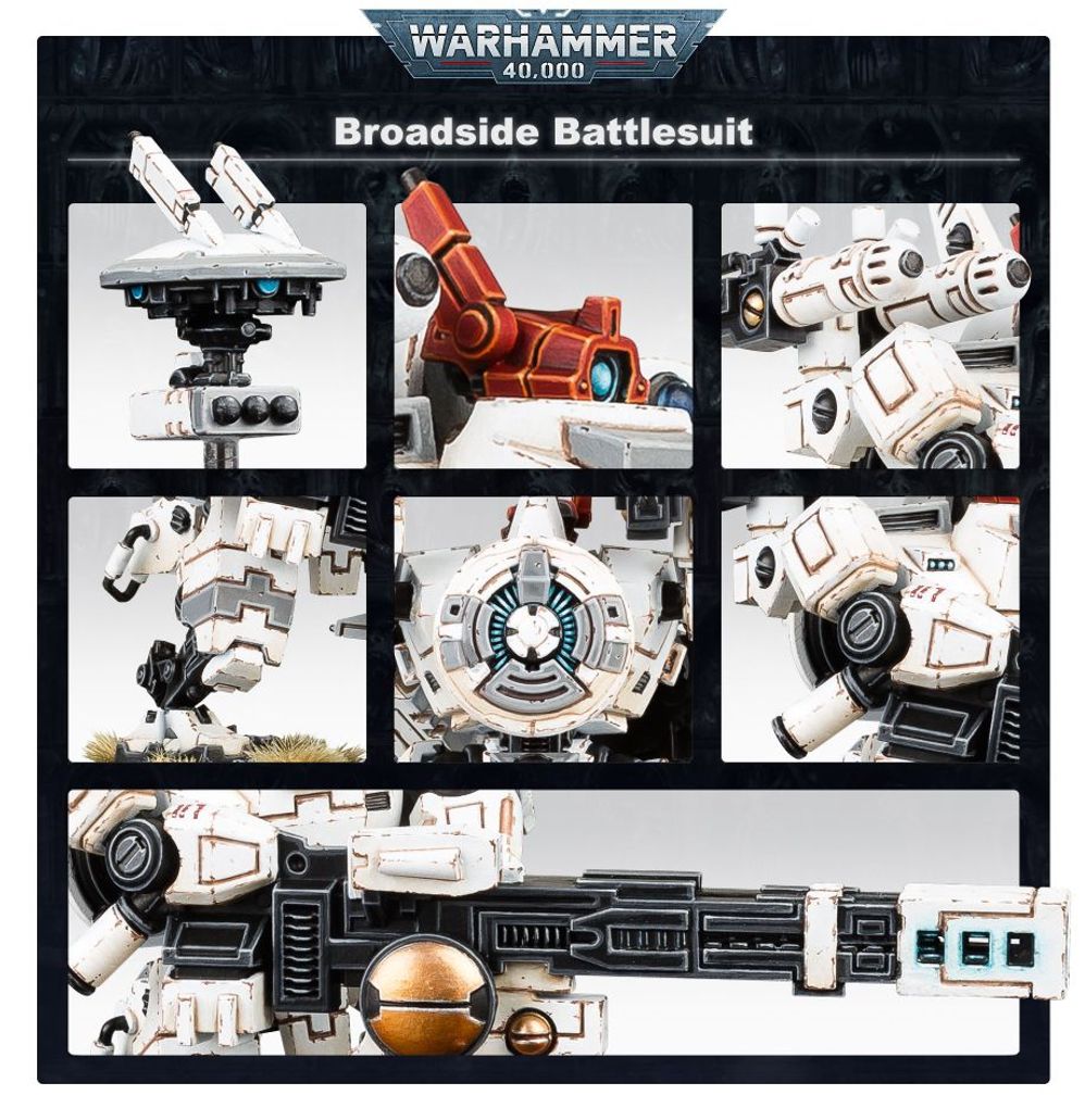 Warhammer 40000: XV88 TRAJE DE BATALLA DE COSTADO