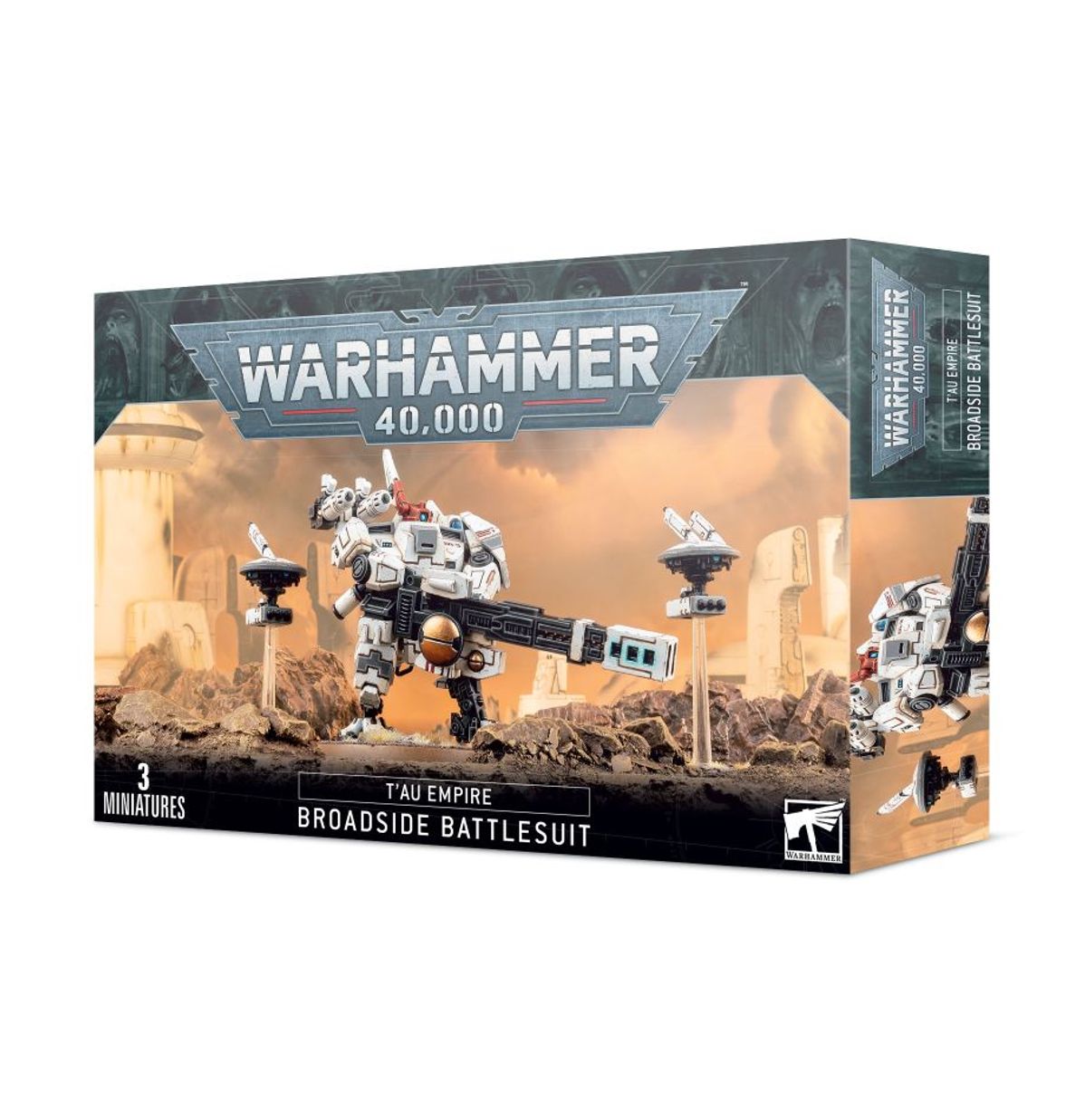 Warhammer 40000: XV88 TRAJE DE BATALLA DE COSTADO