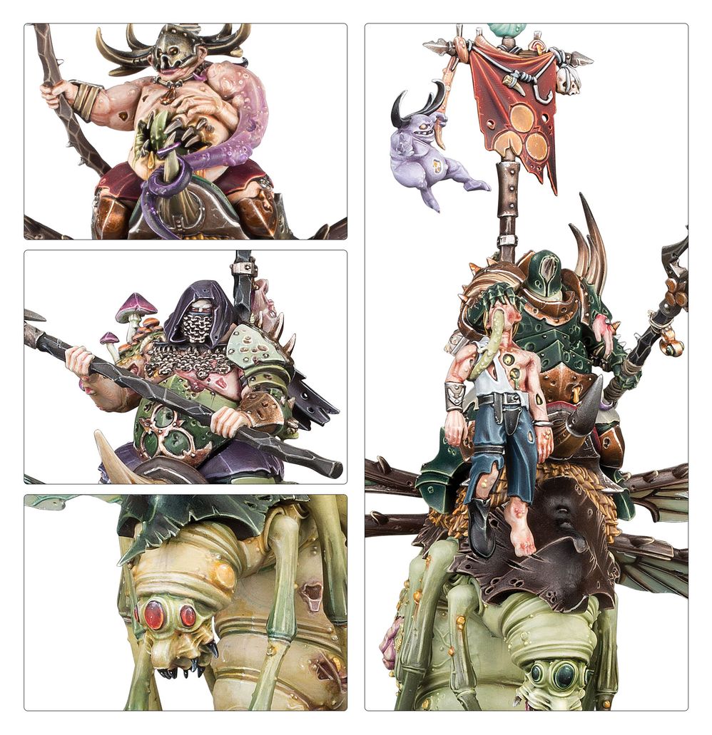 Warhammer Age of Sigmar: Maggotkin de Nurgle Battleforce: Quiste de Shudderblight