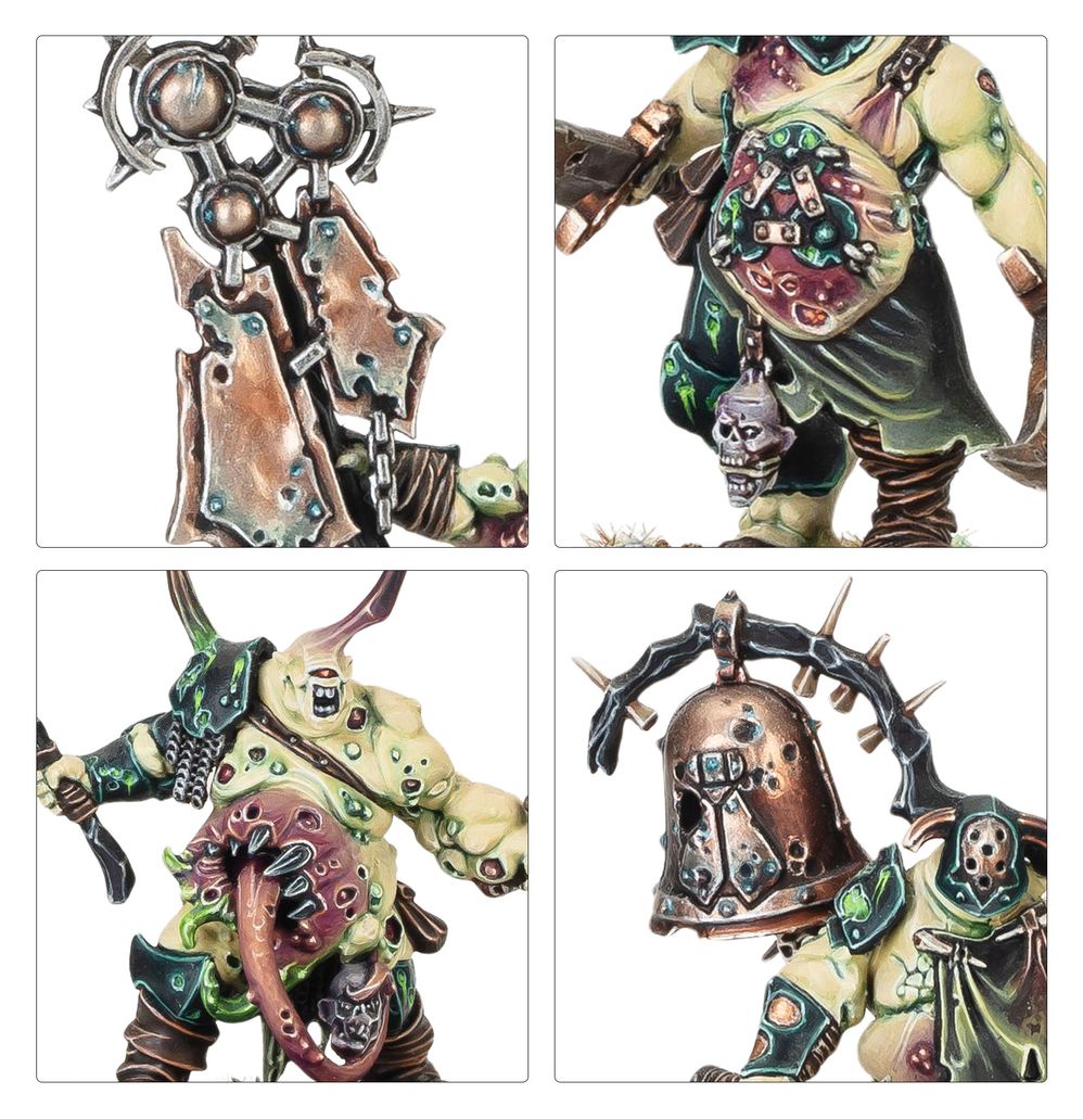 Warhammer Age of Sigmar: Maggotkin de Nurgle Battleforce: Quiste de Shudderblight