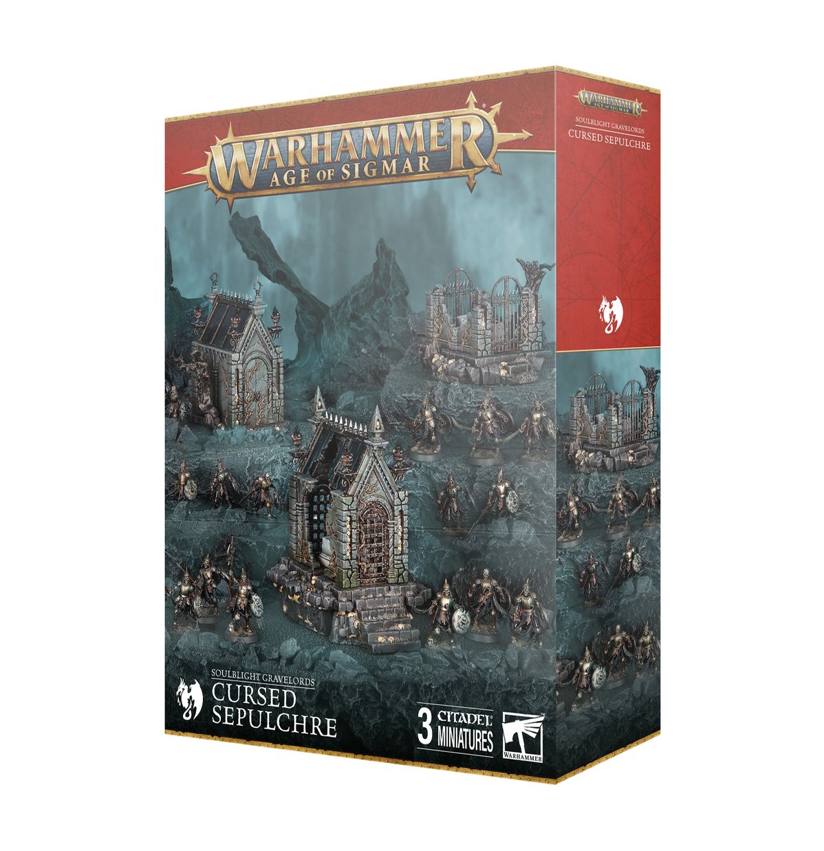 Warhammer Age of Sigmar Soulblight Gravelords Sepulcro maldito