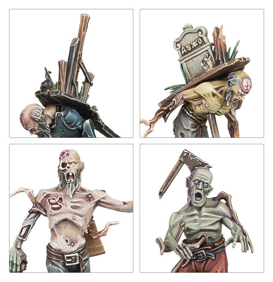 Warhammer Age of Sigmar: Soulblight Gravelords - Deadwalker Zombies