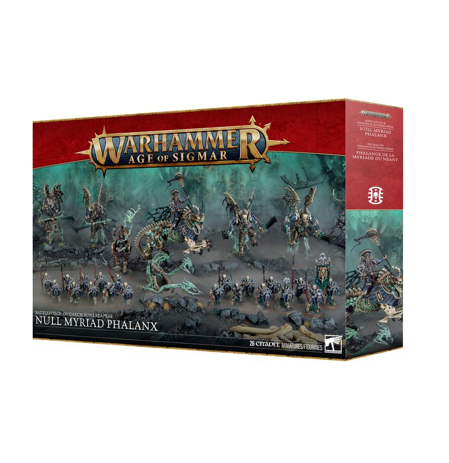 Warhammer 40k: Battleforce: Ossiarch Bonereapers – Null Myriad Phalanx