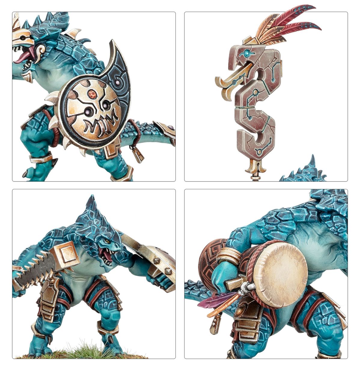 Warhammer Age of Sigmar: Seraphon Spearhead Merodeadores de Sangre Solar