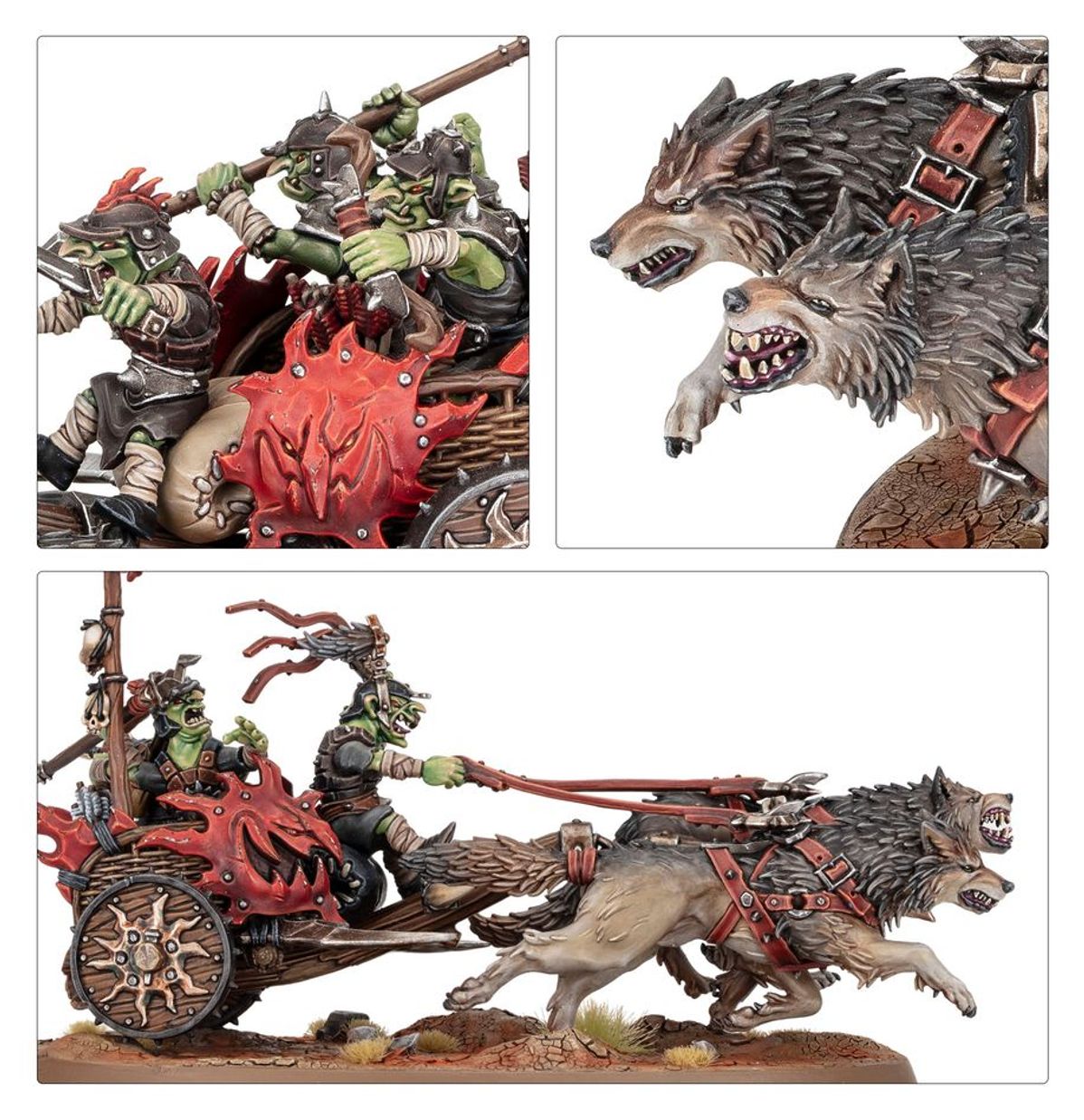 Warhammer Age of Sigmar Spearhead Snarlpack Huntaz