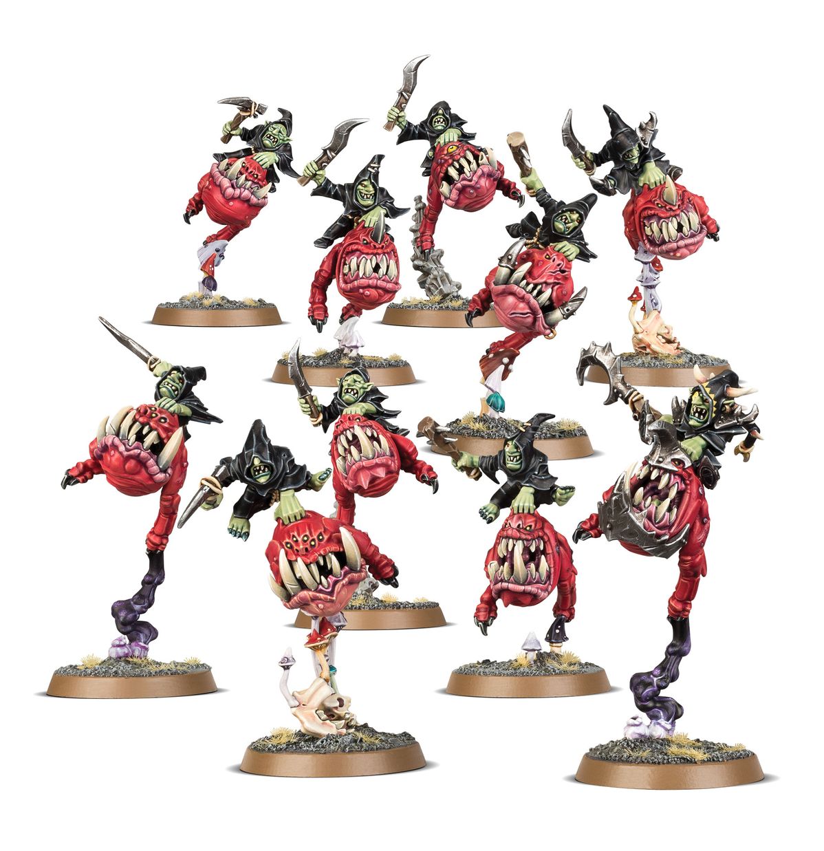 Warhammer Age of Sigmar: Gloomspite Gitz Squig Hoppers