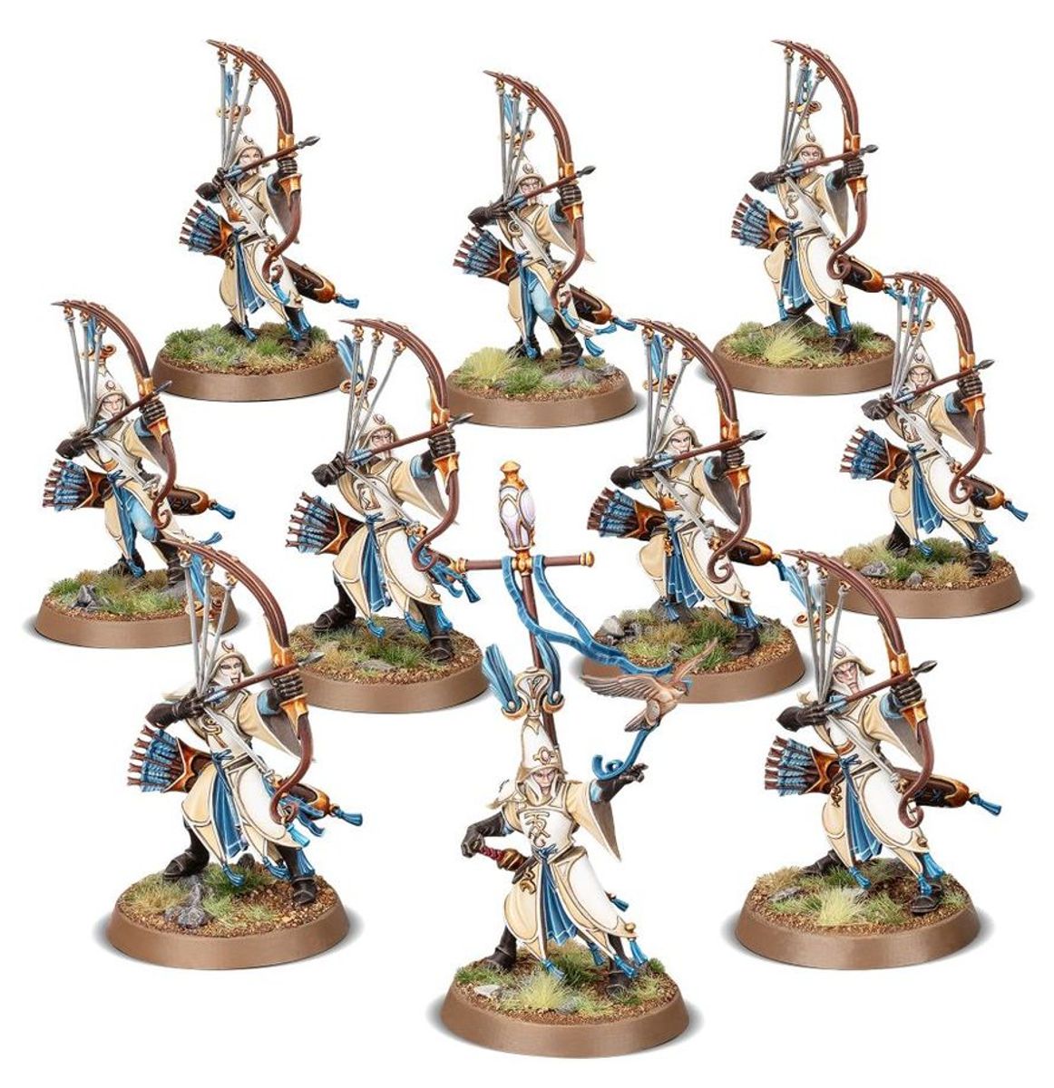 Warhammer Age Of Sigmar Lumineth Realm-Lords Battleforce Iliathan Warhost