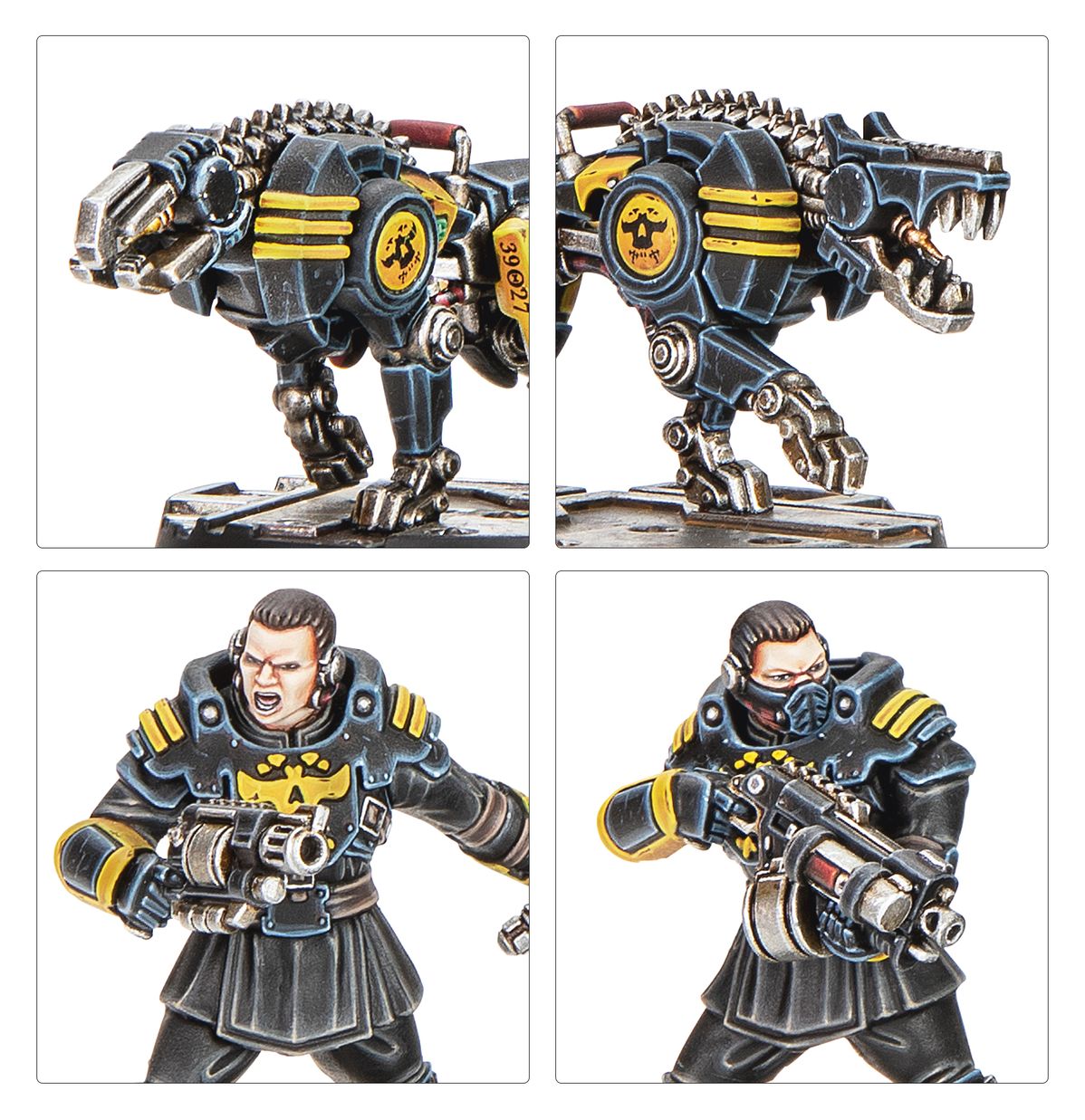 Necromunda Palanite Enforcer Captains & Sergeants