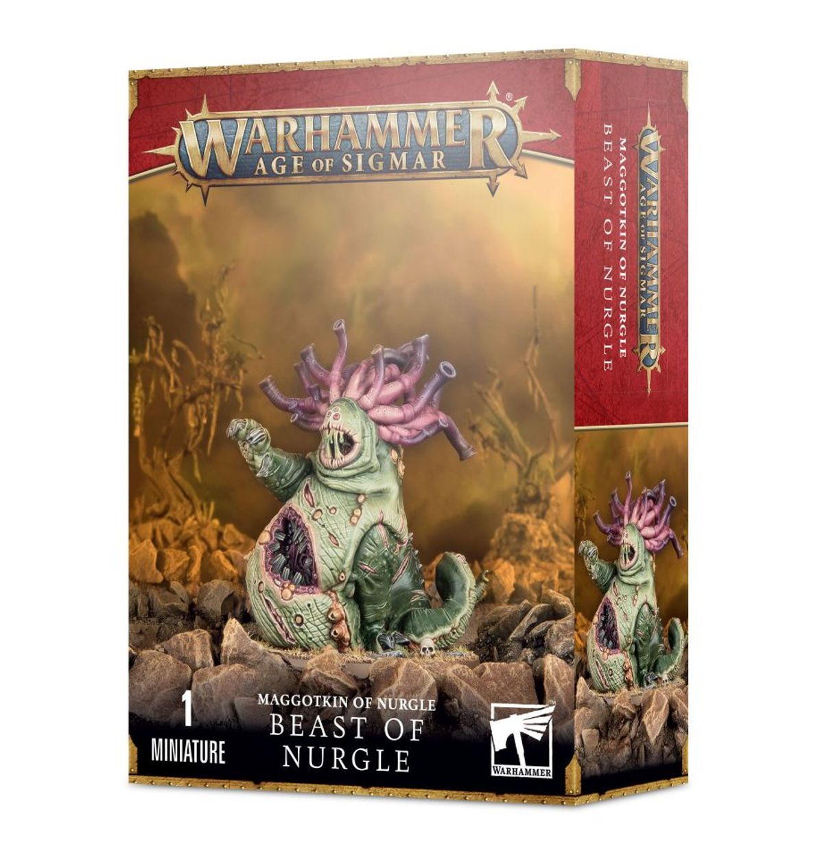Warhammer Age Of Sigmar Maggotkin Of Nurgle Beast Of Nurgle