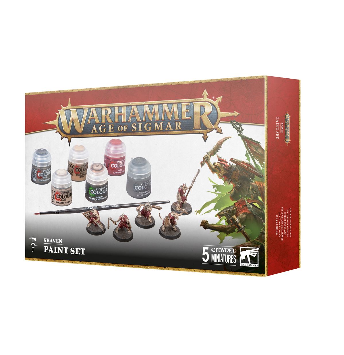 Set de pinturas Skaven de Warhammer Age of Sigmar