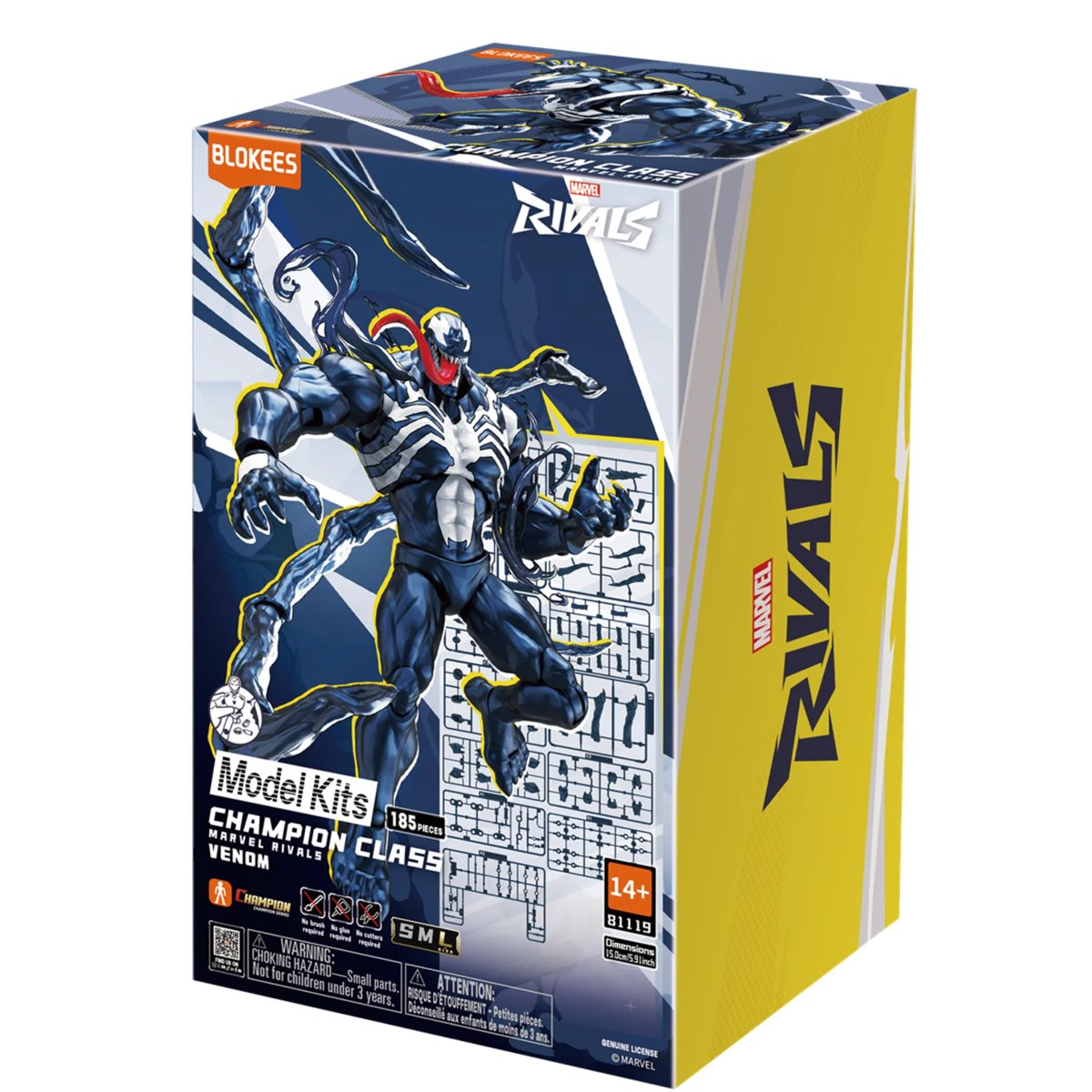 Marvel Rivals: Champion Class - Venom Model Kit | Blokees