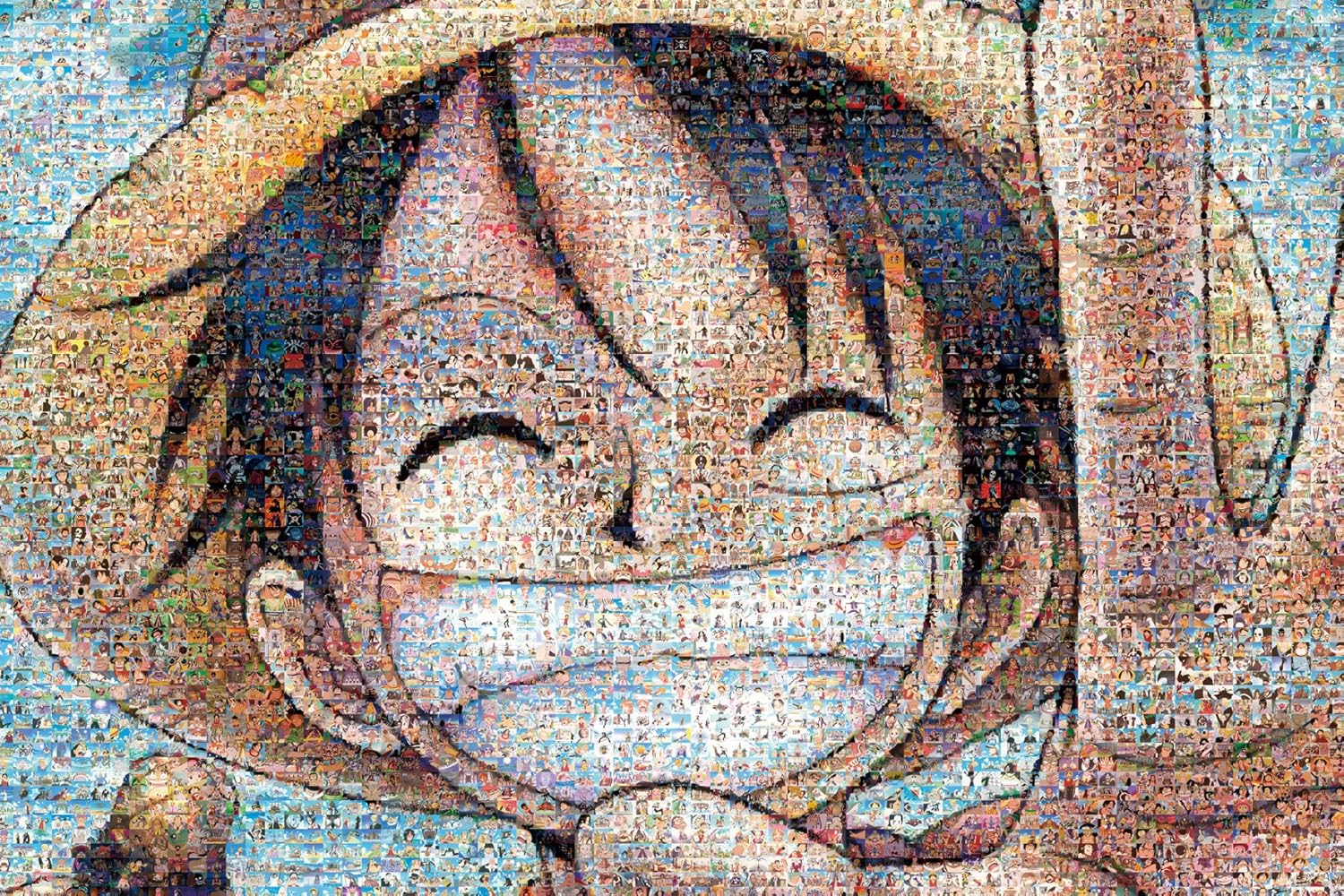 One Piece Mosaic Art Puzzle 1000